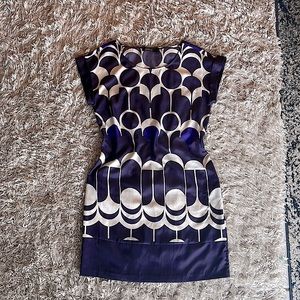 The Limited geometric shift dress